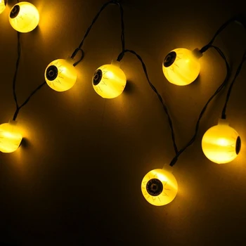

Halloween 20 LED Ghost Eyes String Lights for Halloween Party Decor Halloween String Light Party DIY Decoration Festive Lighting