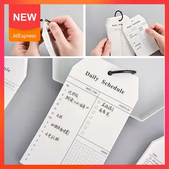 

52sheets/set Multifunctional Portable Memo Pad Loose Accessories Leaf Schedule Daily Papeleria Office Planner List Notepads J7A5