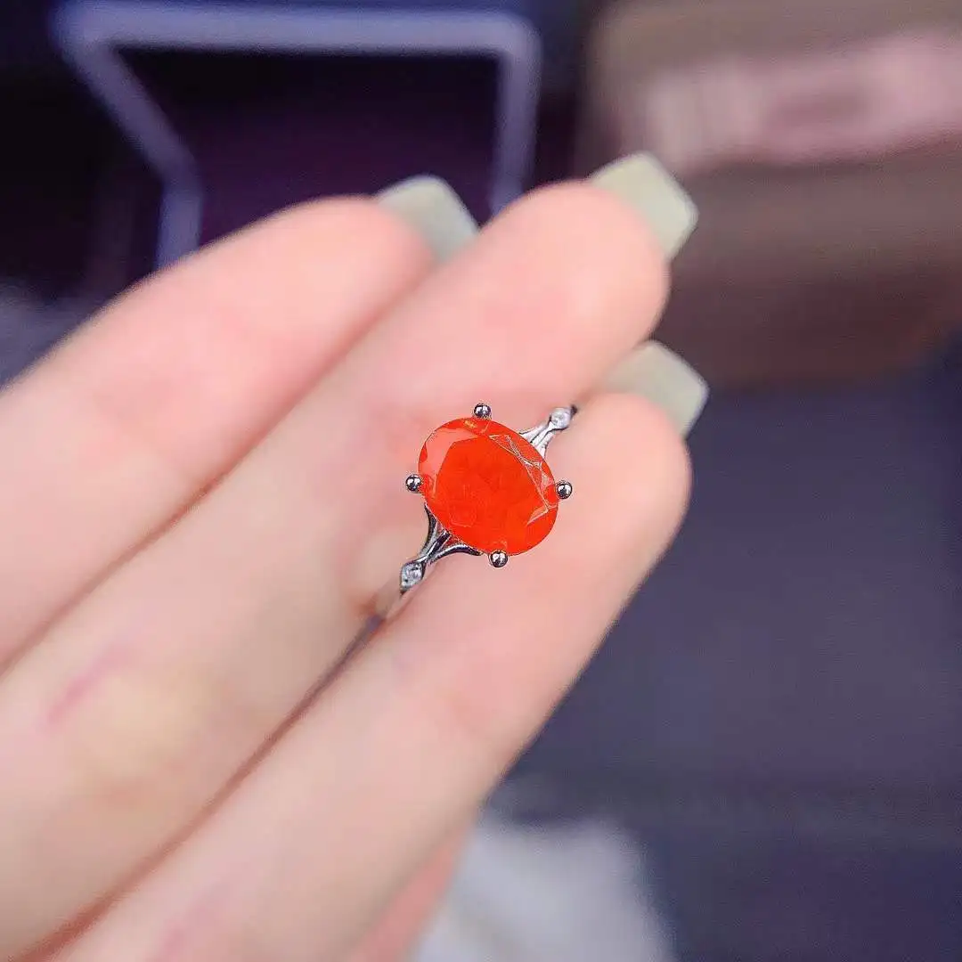 ソルボワ 高品質天然オパールのシルバーリングジュリコニア入り☆AB734