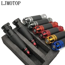 Универсальный мотоцикл ручка мотоцикл руль заканчивается ЧПУ 7/8 ''22 мм для Honda CR 250 NC750X Kawasaki KX 125/65 KX250F из искусственного шёлка