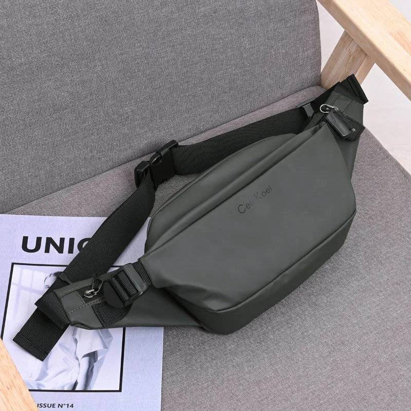 Street Trend Shoulder Bag Multi-Function Men Chest Pouch Outdoors Messenger  Bag Solid Color Handbag Nylon Unisex Crossbody Pouch - AliExpress