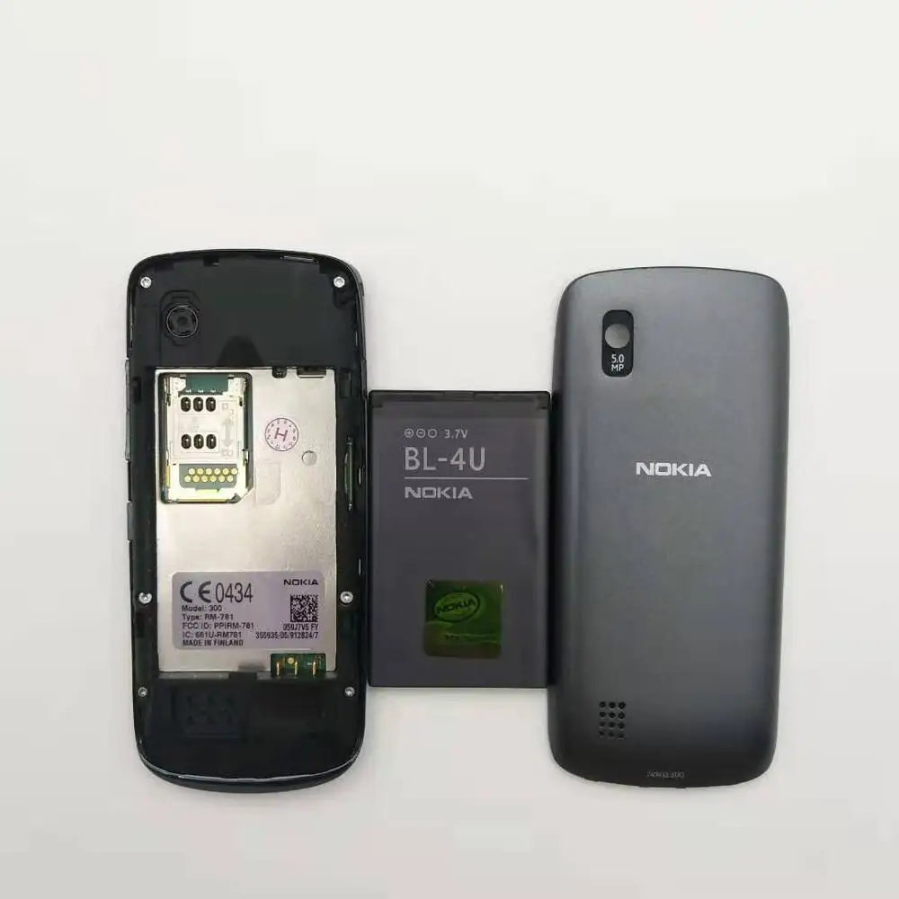 300 100% Оригинальный разблокированный Nokia asha мобильный телефон 2 4 ƉG Bluetooth FM