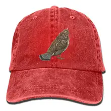 Регулируемая бейсболка s Ruffed Grouse ковбойский стиль Дальнобойщик Кепка красный