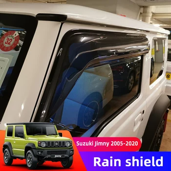 

Rain shield Windows visor Side wind window deflectors visor Windshield on the Windows Accessories For Suzuki Jimny 2005-2020