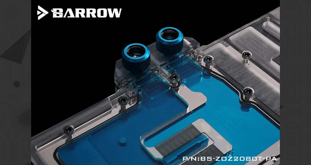 Курган BS-ZOZ2080T-PA, полное покрытие графика карты водяного охлаждения блоки, для Zotac RTX2080Ti 11GD3 PGF OC14