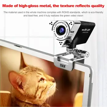 

1080P Webcam HDWeb Camera Built In Digital Microphone For Computer PC Laptop Live Streaming Cam Video Conference Home Office