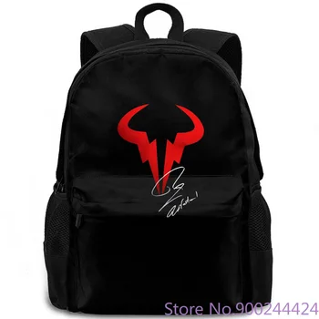 

New Popular Rafael Nadal RN Rafa Tennis Player Men's Black Size S-3XLHigh Quality Men backpack