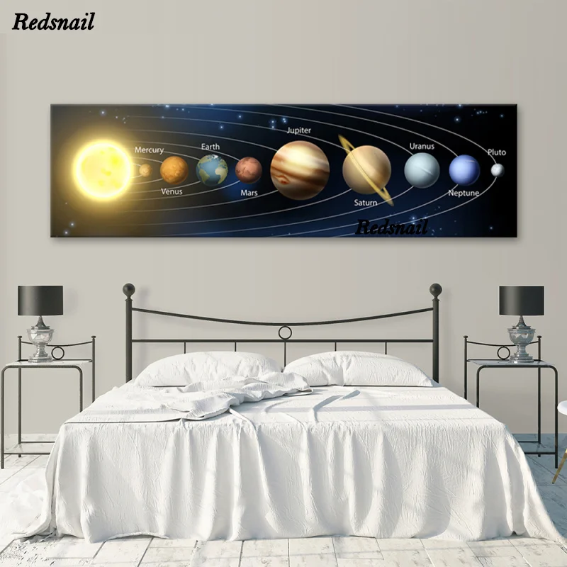 Large DIY Diamond Painting Earth Sun Universe Galaxy Landscape Full square round Rhinestone Mosaic 5D Diamond Embroidery Kits