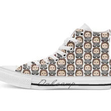 Huckaboo Politico'bot Toy Robot 2,0 дышащая Повседневная Высокая обувь на шнуровке холщовая Обувь Кеды Прямая