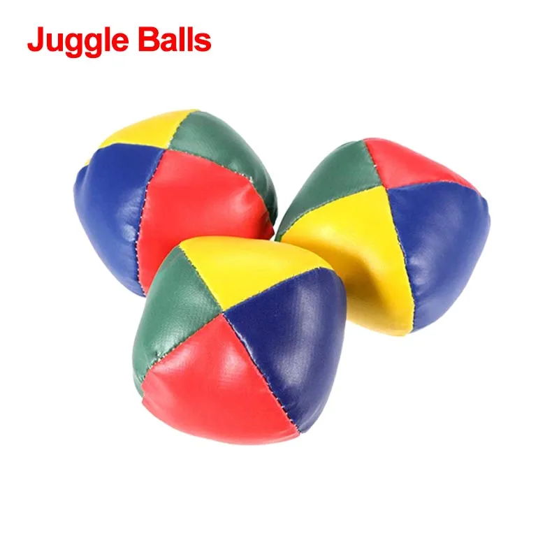 5*5CM Cute Handmade Footbag Magic Juggling Ball Random Color Kids Child Toys UK 