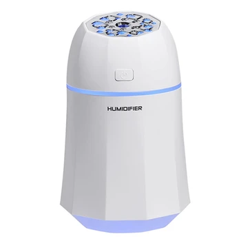 -420 ミリリットル Usb 空気加湿器アロマエッセンシャルオイルディフューザー用 USB 噴霧器ミストメーカー Led ナイトランプ