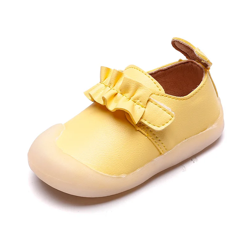 Beige AFDSWG детская обувь для девочки туфли для девочки кожаные туфельки для принцессы обувь женская школьная кожа обувь туфли девочкам туфельки детские туфли кожаные детские туфли из кожи girls princess shoes - Цвет: Beige