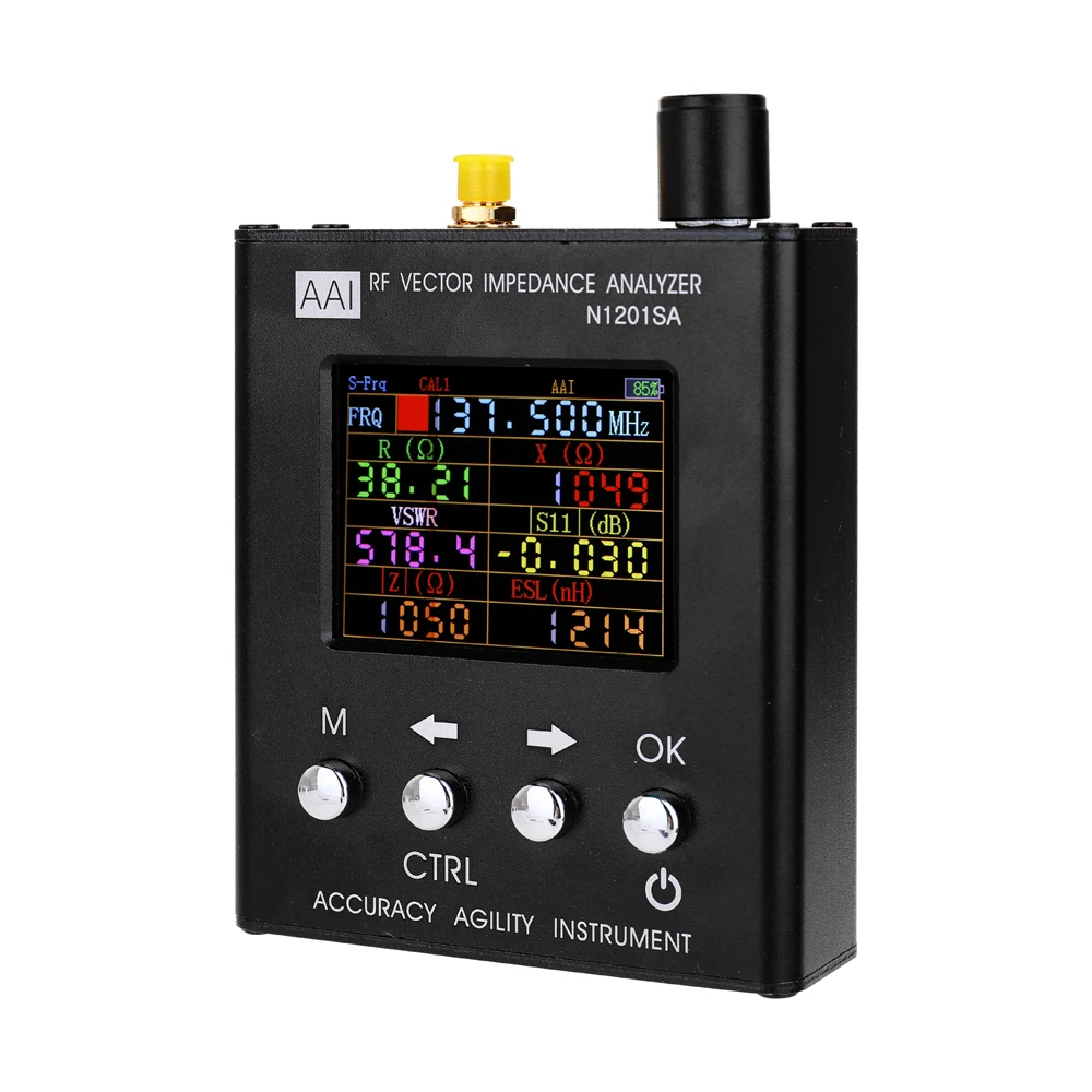 N1201SA RF Векторный анализатор сопротивления ANT SWR антенный Измеритель Тестер 137 5 2700