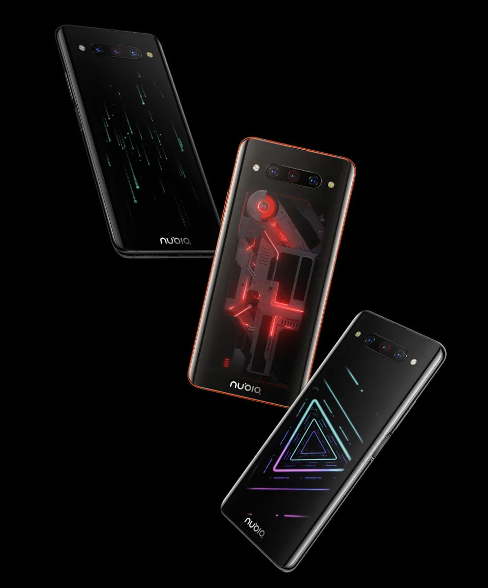 6,42 дюймов, мобильный телефон zte Nubia Z20, двойной экран, глобальная версия, 8 ГБ, 128 ГБ, Восьмиядерный процессор Snapdragon 855 plus, Android 9,0