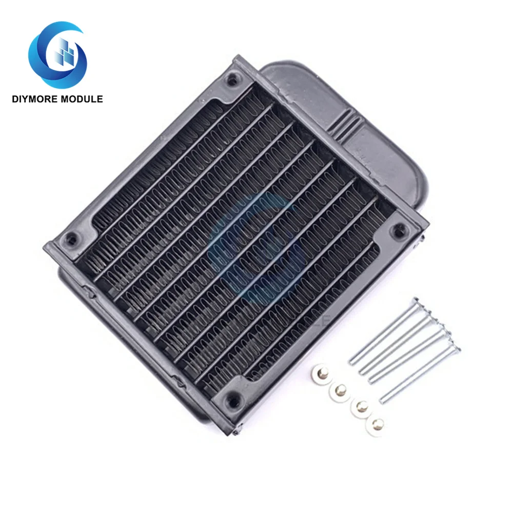 80/120mm Aluminum Computer Radiator Water Cooler Cooling For CPU GPU ...