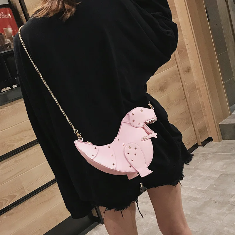 Высокое качество PU динозавр рюкзак Kawaii розовый динозавр рюкзак Персонализированная Сумка Кошелек для монет подарок для девушки