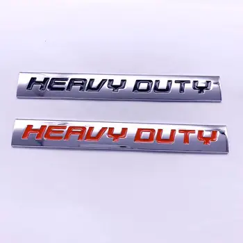 

2pcs 3D Car Stickers Letters Badge Logo Nameplate Car Sticker Decals For DODGE RAM 1500 2500 3500 Heavy Duty Door Car styling