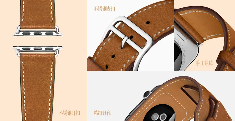 Браслет кожаный для Apple watch 38/42 мм оригинальное качество|watch prince of tennis|watch cleaningwatch