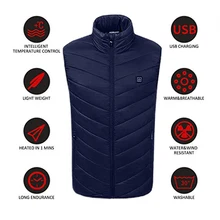 5-12 В Электрический жилет с подогревом, USB физиотерапия, горячая куртка с подогревом, пальто с подогревом, пуховик из хлопка, грелка для тела, теплая зимняя подкладка
