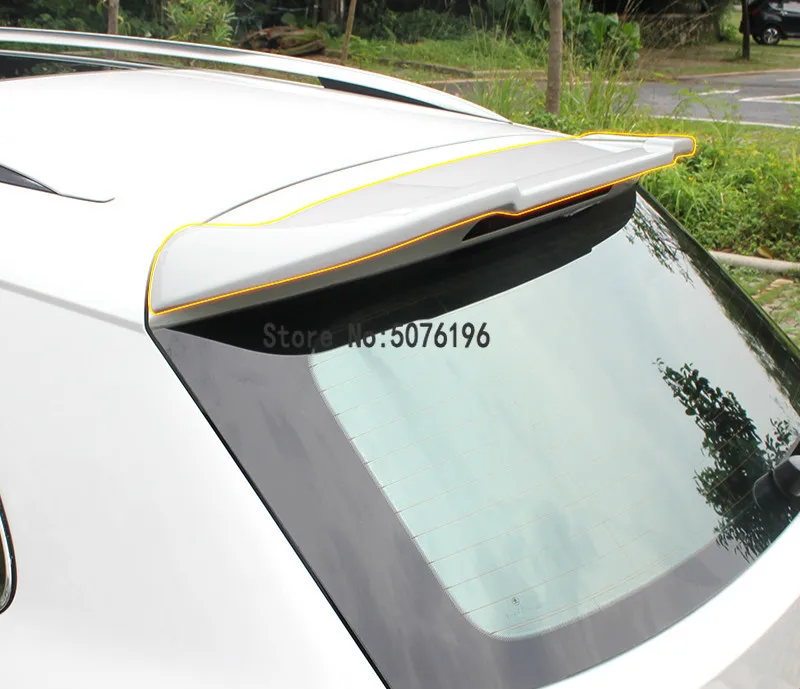 Для Skoda Kodiaq Спойлер ABS Материал заднего крыла первоклассника Цвет задний спойлер для Skoda Kodiaq спойлер