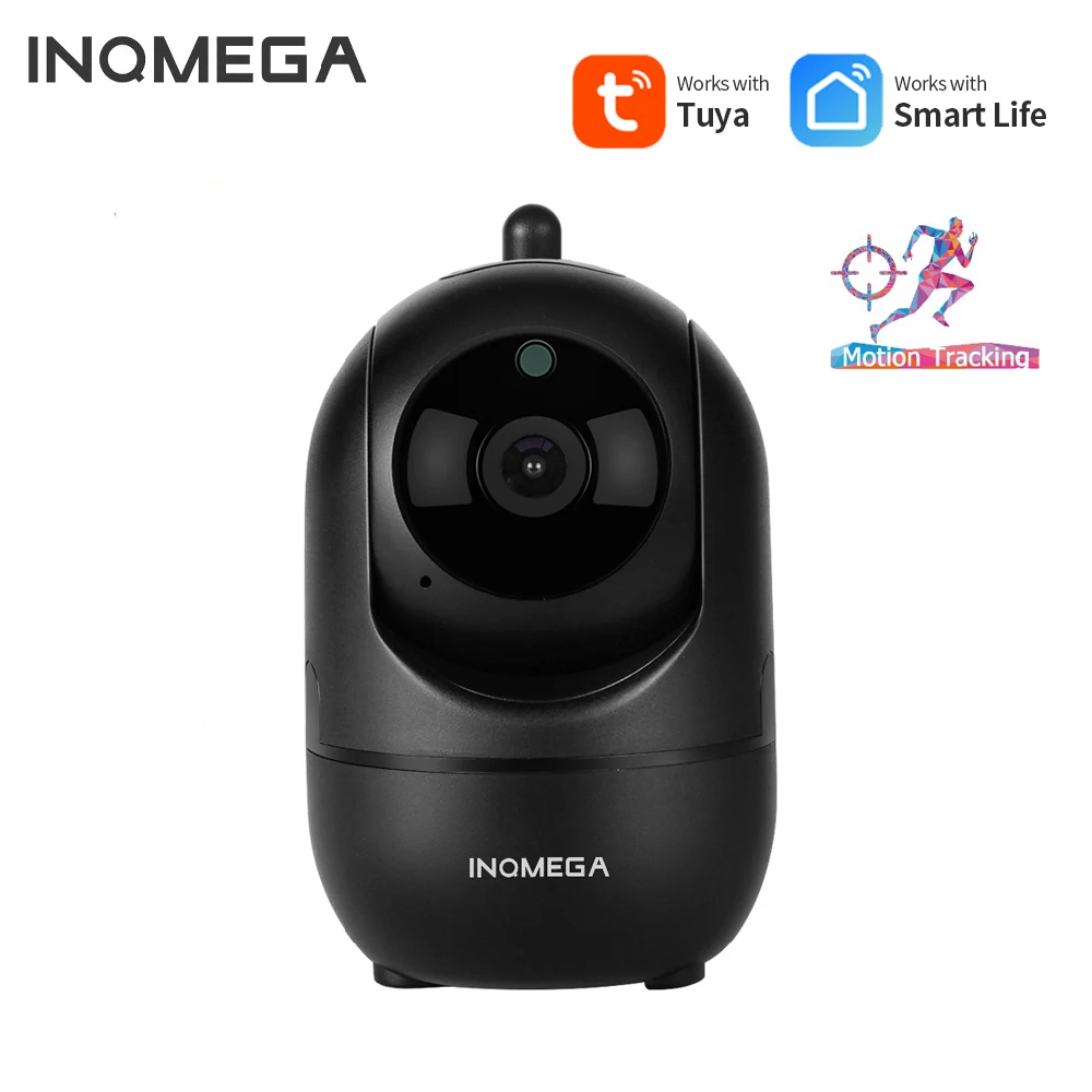 Inqmega 2Mp Cloud Wireless Ip Camera Intelligent Auto Tracking Of Human Home Security Surveillance Cctv Network Wifi Camera Tuya