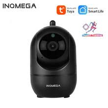 INQMEGA-cámara IP inalámbrica de 2MP para el hogar, dispositivo de vigilancia inteligente con seguimiento automático de personas, CCTV, red Wifi, TUYA