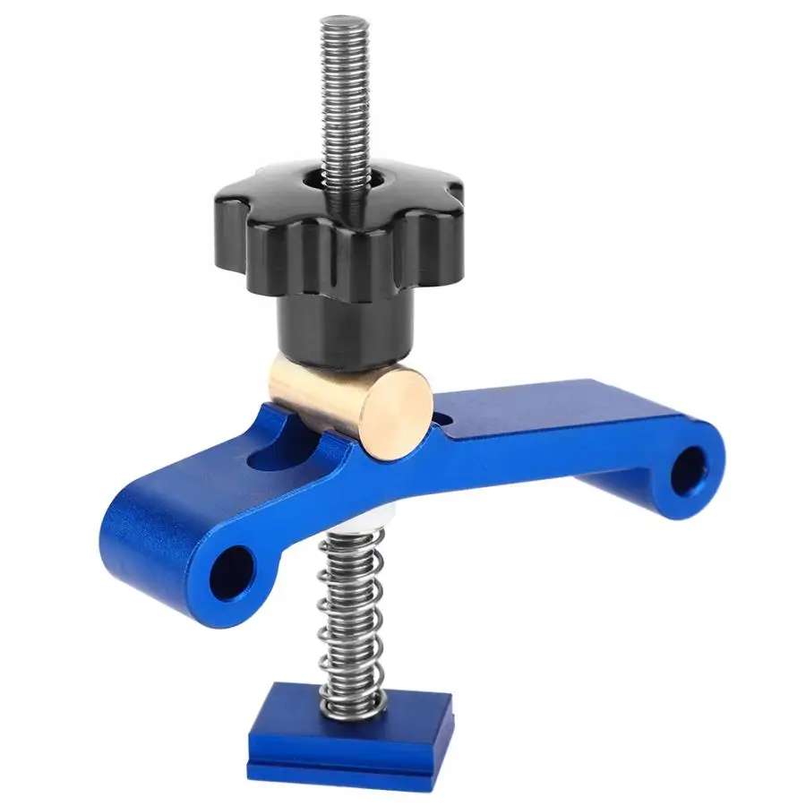 

Woodworking T Slot Block Clamp Carpentry Pressboard Clamp Kit Multi-Purpose T Track Clamp