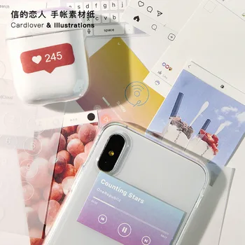 

Youth Syndrome Series Journal Supplies Diary Decoration Source Material Sticker Kawaii No Stickiness