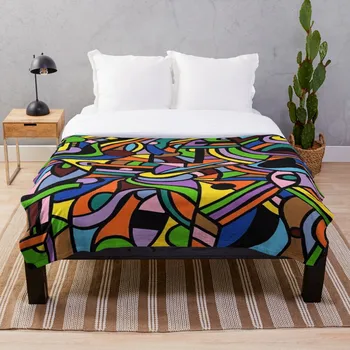 

Atomic Orbital Throw Blanket Soft Sherpa Blanket Bed Sheet Single Knee Blanket Office Nap Blanket