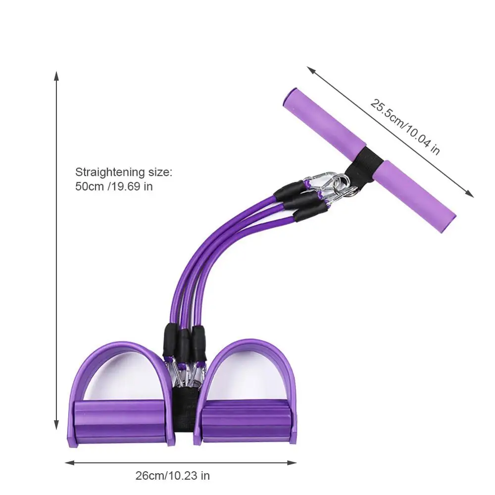 

Fitness Gum 3/6 Tube Resistance Bands Latex Pedal Exerciser Sit-up Pull Rope Expander Elastic Bands Yoga equipment Pilates Work