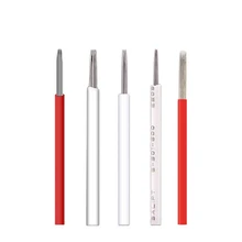 

50Pcs 3R 5R 7R 17R Tattoo Microblading Needles Permanent Makeup Eyebrow Lips Blade Embroidery Manual Tattoo Pen Tools