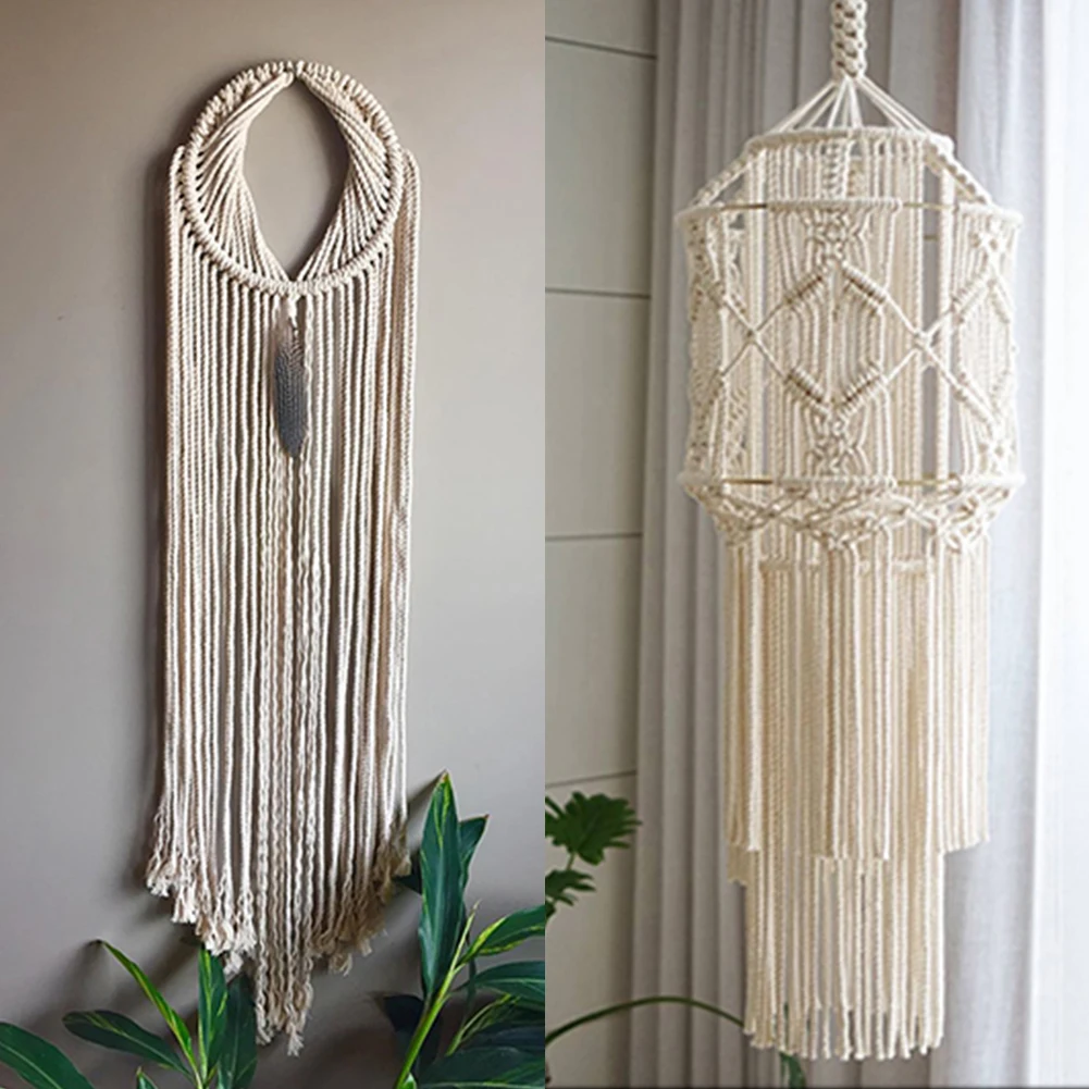 PATIKIL 6 Pouces Anneaux Attrape-Rêves Lune, 4 Pcs Cerceaux