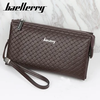 

New men's wallet multi-function mobile phone bag zipper clutch bag change clutch bag