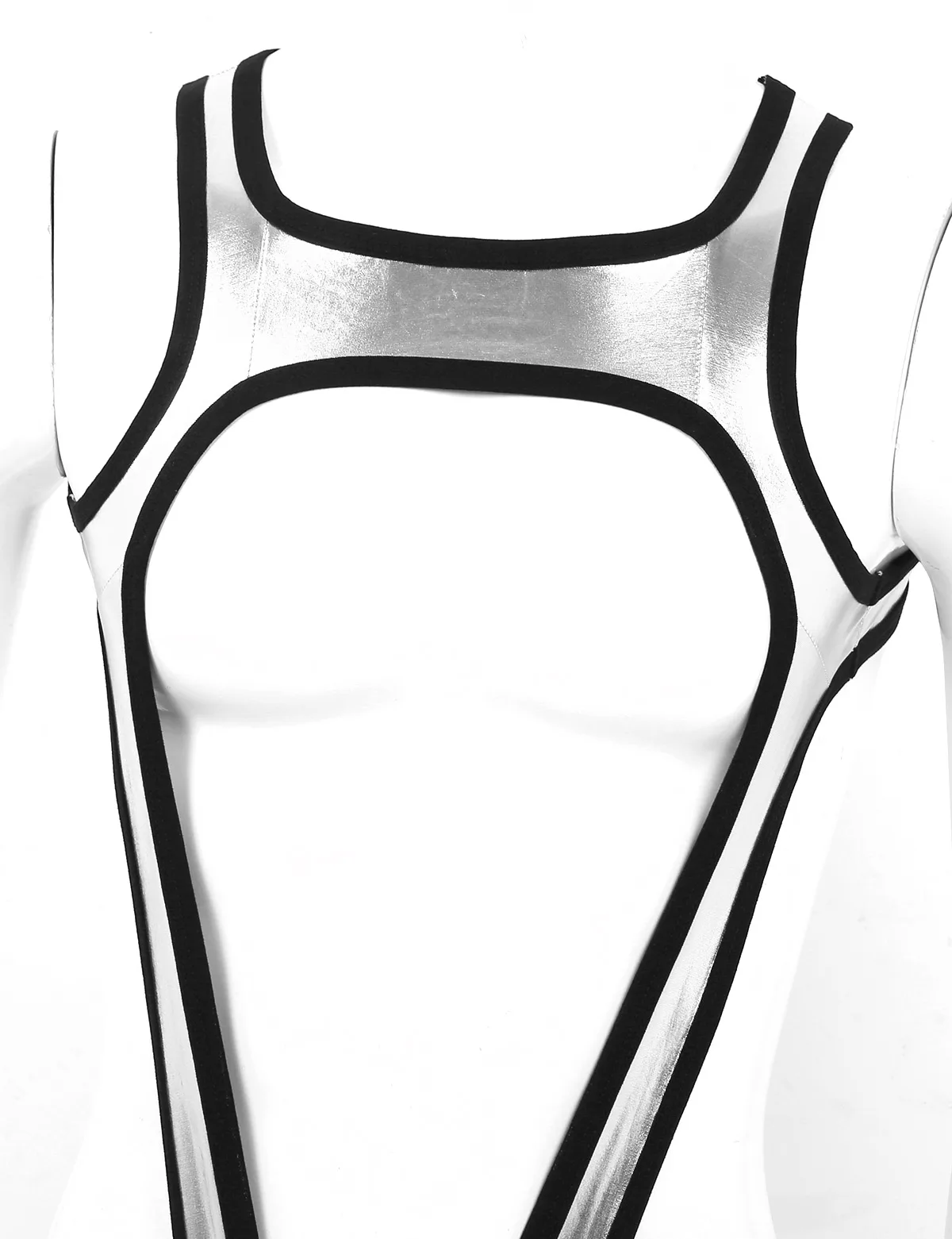 shiny jumpsuit mens