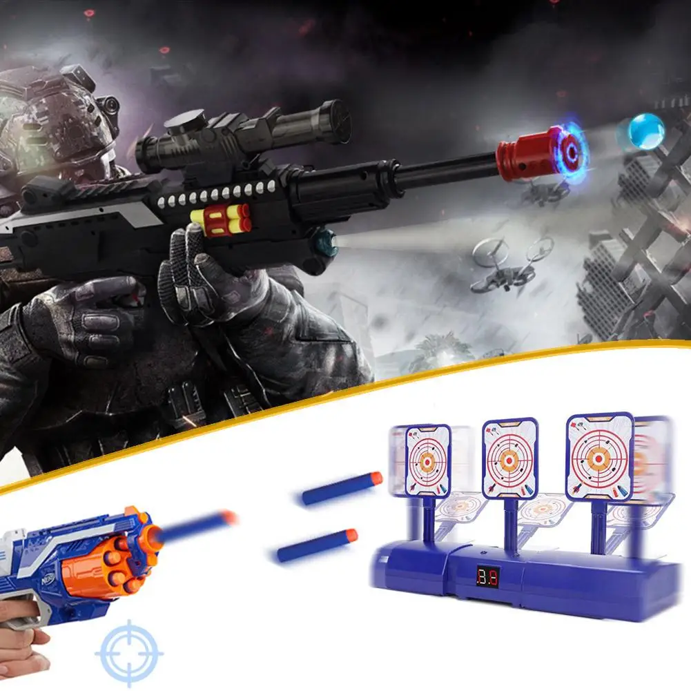 Классические игрушки принадлежности с мишенями для Nerf пистолет воды пулевые пистолеты практика стрельбы цель открытый игры дети игрушки