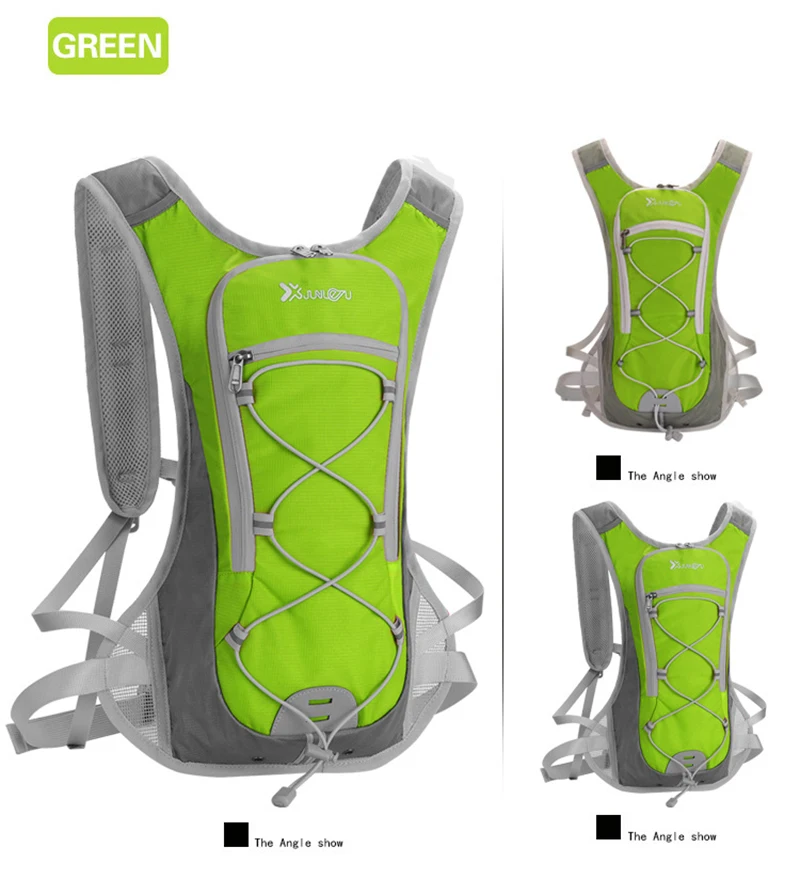 Спортивный рюкзак, сумка для велоспорта, для женщин и мужчин, светильник для бега по пересеченной местности, для альпинизма, сумка для воды, нейлоновая, вместительная, до 20л