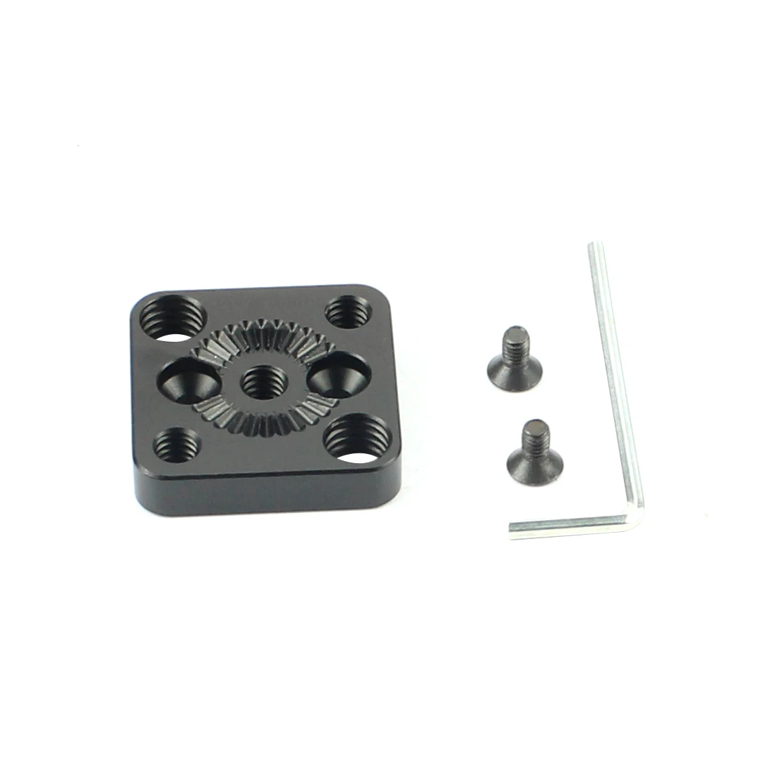 BGNing Quick Release M4 to 3/8 ручка Gimbal внешняя Монтажная пластина для Arri Rosette 1/4 винт
