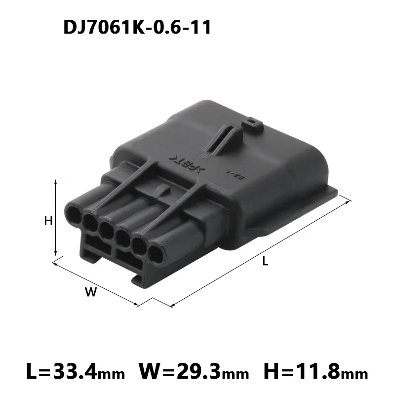

150 sets 6 Pin 7283-8850-30 7282-8850-30 Auto Sensor Plug Air Flow Meter Connector DJ7061K-0.6-11 /21