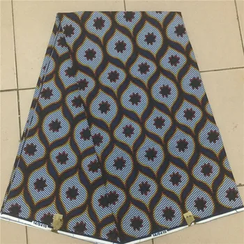 

African Wax prints Style Ankara Fabrics High Quality Nigeria Wax Fabric 6 yards Real Nigeria Wax Patchwork Sewing Fabric
