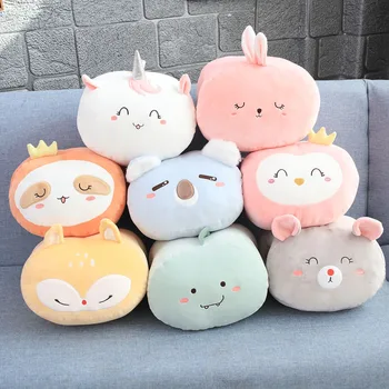 

Lucky Boy Sunday Soft Plush Hand Warmer Pillow Sloth Unicorn Rabbit Koala Plush Pillow Cushion Christmas Gift25x25x20cm