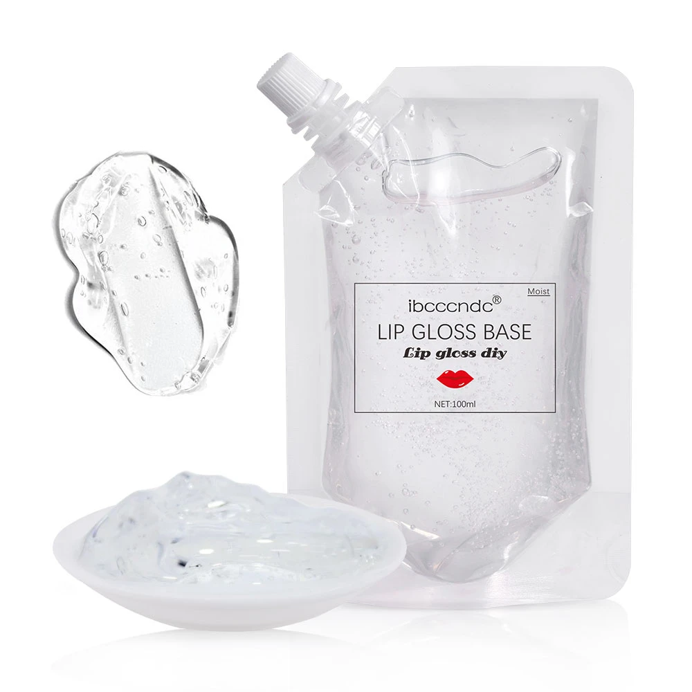 100ml Clear Lip Gloss Base Gel Lip Glaze Material Odorless Moisturizing Versagel Lipgloss Base
