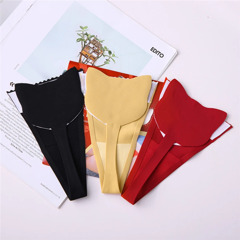 S-XL Women Cat Lingerie C-string Sexy Panties Woman Briefs Seductive Underwear Mutandine Sexy Tanga Femme Female Knickers A20