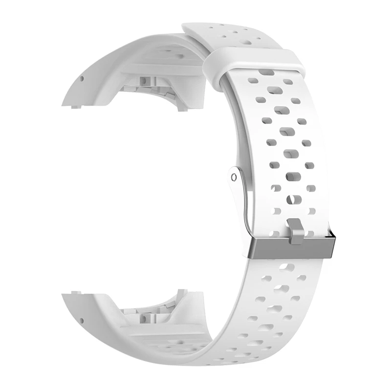 Силиконовый ремешок для наручных часов, браслет, ремешок для Polar M400 M430, спортивные часы, регулируемый ремешок для наручных часов