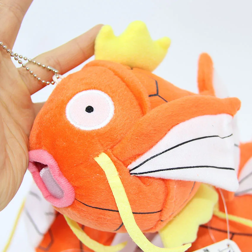 Magikarp плюшевая рыбка кукла милый аниме сумка ключ кулон игрушки для друга ребенка детский Рождественский подарок