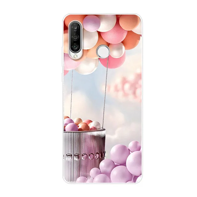 Для huawei P30 Lite чехол силиконовый мягкий ТПУ задняя крышка для Funda huawei P30 Lite чехол 6,15 ''P30Lite P 30 Lite крышка Мода - Цвет: 42