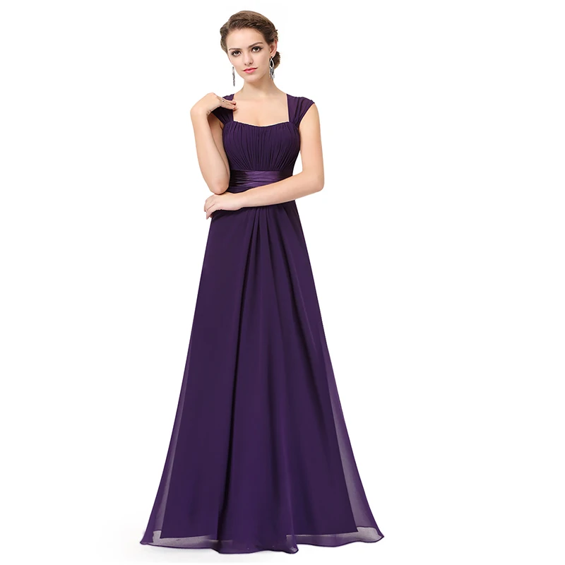 Skyyue платье подружки невесты без рукавов с вырезом лодочка длинное Vestido Madrinha элегантные большие размеры шифоновые женские вечерние платья для девочек C504