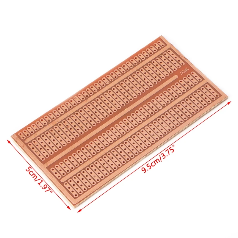 10 шт. 5x9,5 см DIY Прототип бумага PCB Универсальный Эксперимент Матрица платы