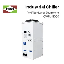 

Original S&A Industrial Chiller CWFL-8000 380V 50Hz 60Hz Double Temperature Control 4000-8000W for Fiber Laser machine