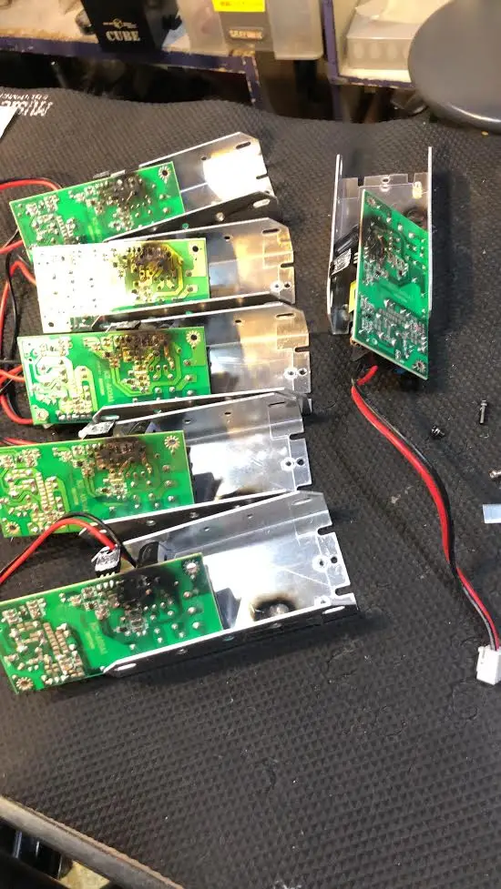 

18pcs power supply for led par 18x12W