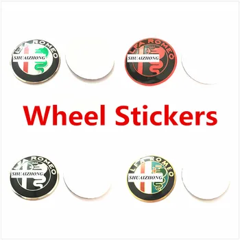 

10pcs - 200pcs 40mm 50mm 56mm Alfa Romeo Auto Car Wheel Center Hub Caps Logo Emblem Sticker Badge Decals Car Styling Accessories